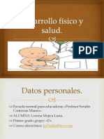 Desarrollo Fisico y Salud.