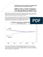 Sept 14, 2009: ABC News-Washington Post Poll - Obama and Health Care Reform