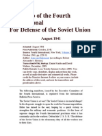 Defence of USSR