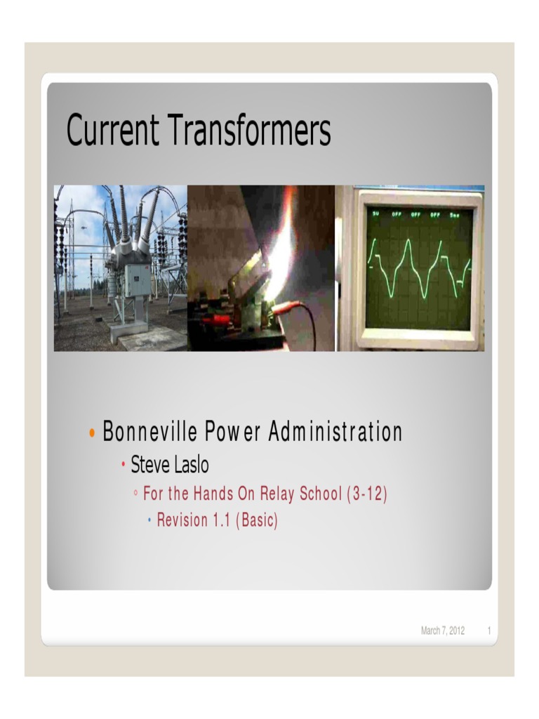 TESTING Current Transformers | PDF | Business