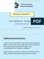 Sistemas Lineales I