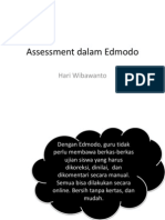 Assessment dalam Edmodo