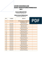 Takwim Kokurikulum 2014