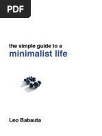 Download Minimalism Preview by Leo Babauta SN19750220 doc pdf