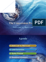 The Conversion Process