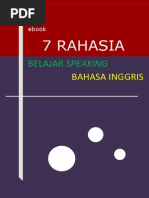 Free Ebook 7 Rahasia Belajar Speaking Bahasa Inggris