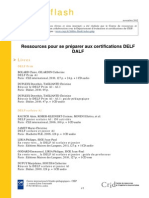 Biblio Flash - Ressources de Preparation Aux Certifications Delf Dalf PDF