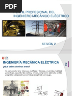 SESIÓN 2 - Perfil Del Ingeniero Mecánico Eléctrico