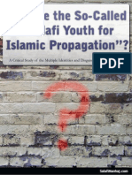 Who Are The So-Called 'Salafi Youth For Islamic Propagation'?