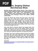 Download 22Sosis Daging Olahan Bercitarasa Khas Web by nanky SN19753360 doc pdf