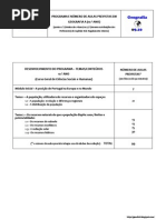 Programa e N.º Aulas - Geografia A 10.º