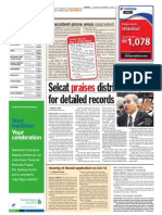 TheSun 2009-09-15 Page04 Selcat Praises District Office For Detailed Records