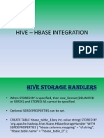 2.HIVE – HBASE INTEGRATION