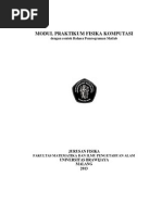Download Modul Praktikum Fisika Komputasi 16 by bella_ds SN197584565 doc pdf