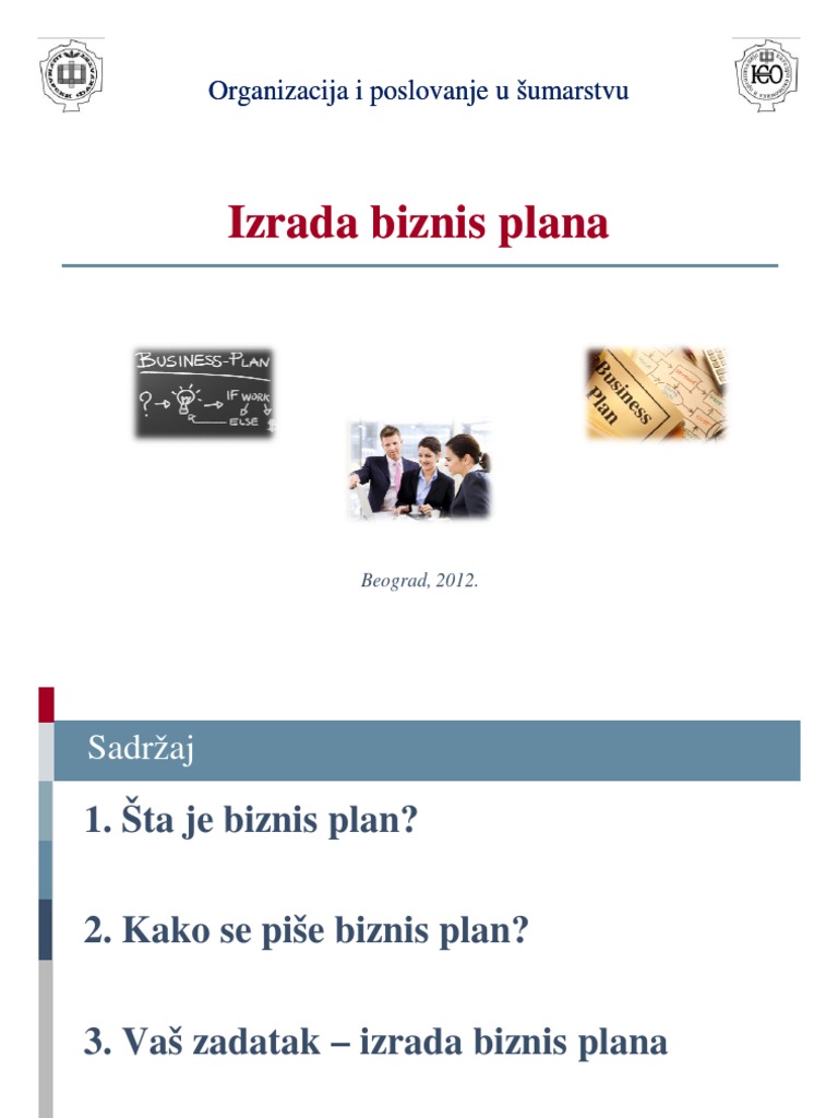 Biznis Plan | PDF