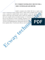 An Adaptive Output Current Estimation Circuit for a Primary-Side Controlled Led Driver