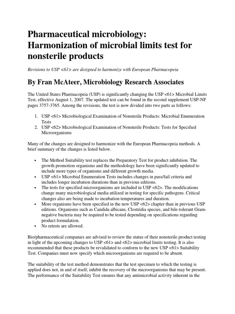 MLT Validation PDF Microbiology