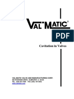 Cavitation in Valves 7-22-08