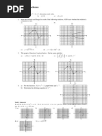 MCR 3u Exam Review