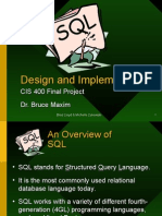 SQL Presentation