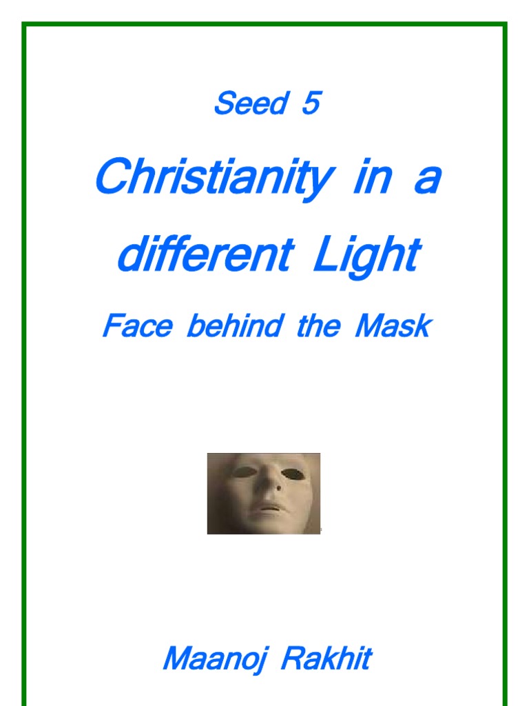 Anjali Patel Hard Fucked Com - Christanity in A Different Light: Face Behind The Mask | PDF | Gospels |  Mother Teresa