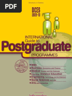 Download DICES 2009-10 International Guide to Postgraduate Programmes by Infoempleo SN19763501 doc pdf
