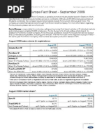 Download FactSheet - Ford of Europe September 2009 by Ford Motor Company SN19765517 doc pdf