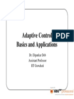 Basics Adaptive Control DDEB