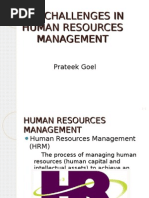 Download Challenges for Human Resource department by Prateek Goel SN19767369 doc pdf