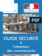 Guide - Securite - Pour Les Commerçants