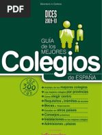 DICES 2009-10. Guia de los Mejores Colegios de España