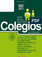 DICES 2009-10. Guia de Los Mejores Colegios de España