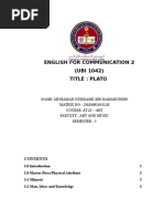 Plato The Great Philopsopher