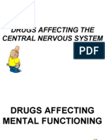 Drugs Affecting The Central Nervous System