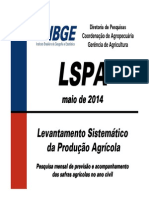 Brasil - Levantamento Sistemático Da Produção Agrícola - IBGE