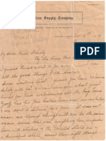 1919 Scholz Letter