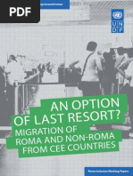 Download Migration of Roma and Non-Roma from Central and Eastern Europe by UNDP in Europe and Central Asia SN197718148 doc pdf