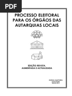 Processo eleitoral para os órgãos das autarquias locais 2013 (António José Fialho)