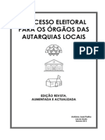 Processo eleitoral para os órgãos das autarquias locais 2013 (António José Fialho)