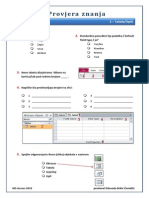 Provjera Znanja Accesss
