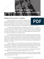 Direito de Família - Regime de Bens e União Estável PDF