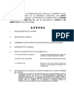 Agenda 09 Enero 2014