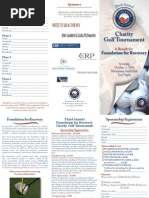 Download Foundation for Recovery 3rd Annual Charity Golf Tournament Brochure by Foundation for Recovery SN19775412 doc pdf