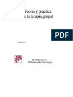 Gerald Corey - Teoría y Práctica de La Terapia Grupal