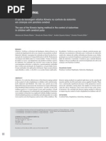 kinesio taping sialorréia