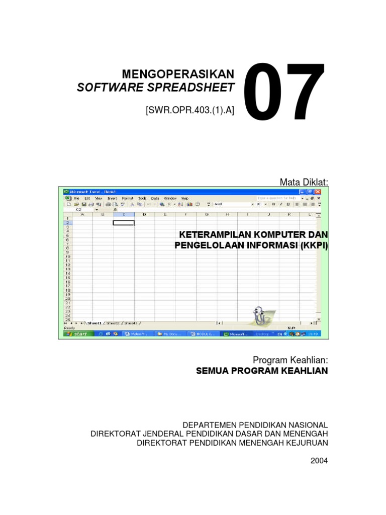 Panduan Mengoperasikan Spreadsheet | PDF