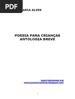 POESIA PARA CRIANÇAS - ANTOLOGIA BREVE