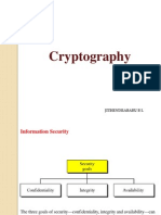Cryptography: Jithendrababu B L