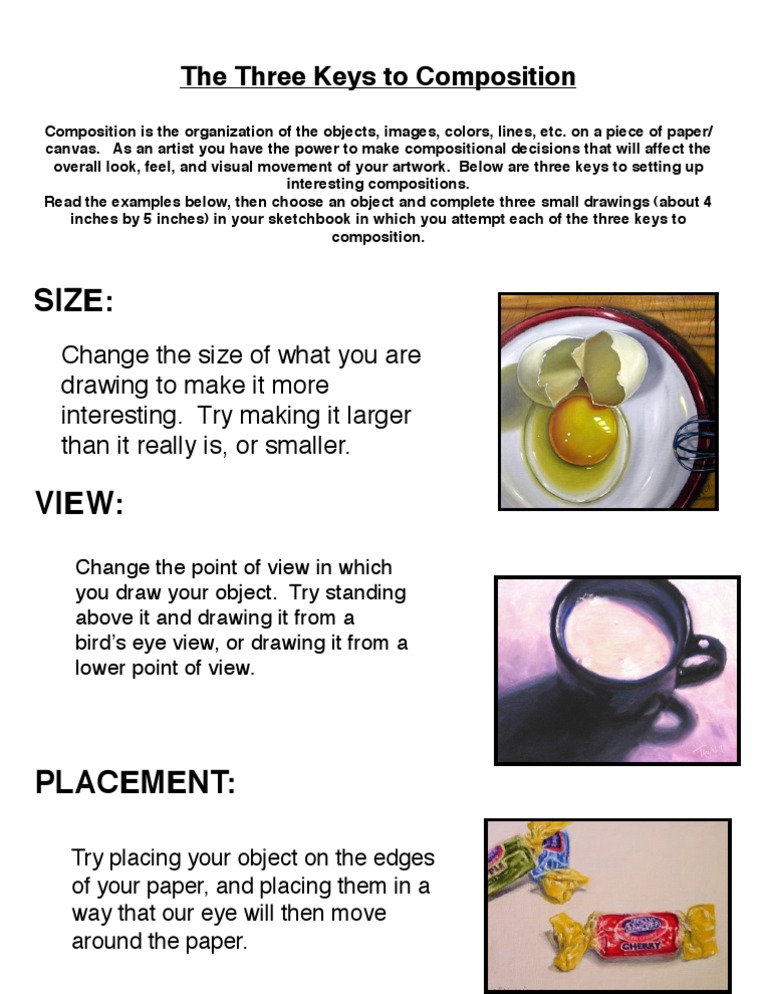 Composition Tips for Artists | PDF | Home & Garden