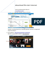 Cara Mendownload Film Dari Internet